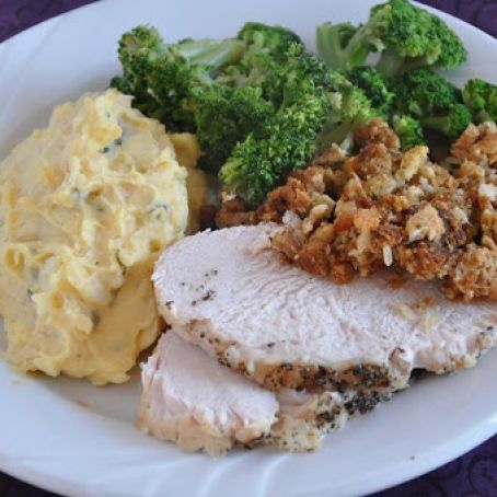 Slow Cooker Turkey and Dressing