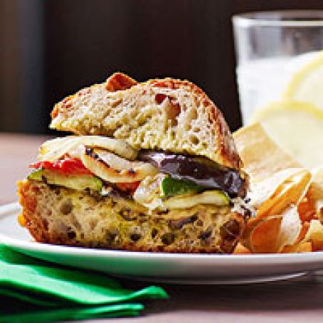 Gridiron Grilled Veggie Sandwiches-Vegan