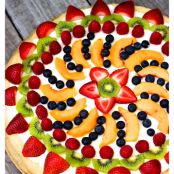 Easy Fruit Pizza