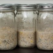 Skinny Overnight Oats in a Jar