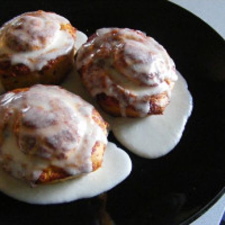 White Glaze Icing for Cinnamon Rolls, Danishes, etc