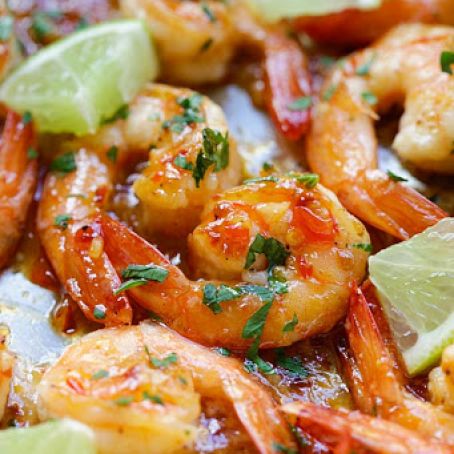 Sweet Chili-Garlic Shrimp      [asian]