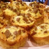 Sausage, Egg & Cheese Hash Brown Cups