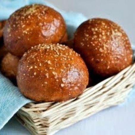 Pretzel Rolls (Yeast)