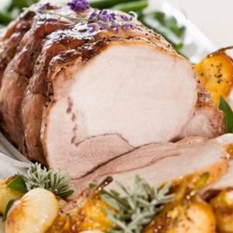 Apple-Glazed Pork Roast