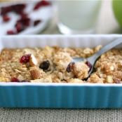 Apple Cinnamon Baked Oatmeal