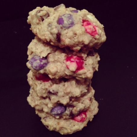 Chewy Monster Cookies