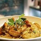 Shrimp Scampi with Linguini