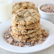 Toasted Coconut, Toffee, & Chocolate Chip Cookies