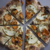 Sweet Potato and Pear Pizza