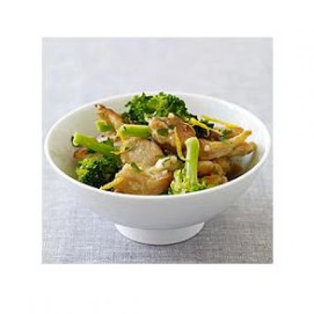 Lemon Chicken with Broccoli