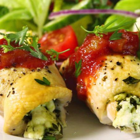 Healthy Stuffed Chicken