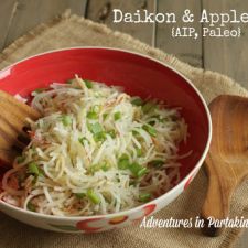 Daikon & Apple Slaw