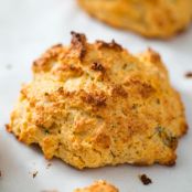 Buttermilk Drop Biscuits With Garlic and Cheddar Recipe