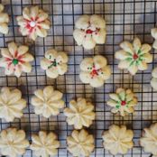 Butter Rich Spritz Butter Cookies