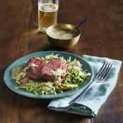 Spice-Rubbed Corned Beef with Mustard-Honey-Horseradish Sauce