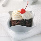 Minty Hot Fudge Sundae Cake Recipe