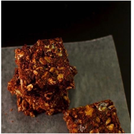 Double Chocolate Granola Bars (Yummly)