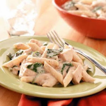 Creamy Spinach Chicken Dinner