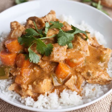 Slow Cooker Coconut Curry Chicken