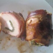 Grilled Chicken/Jalapeno Rollup