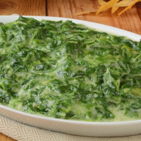 SLOW COOKER CREAMED SPINACH