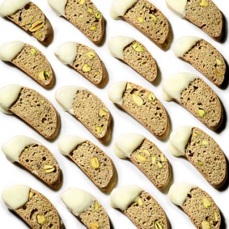 Cardamon-Pistachio Biscotti