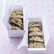 Pistachio Raisin Biscotti
