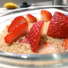 Cinnamon Strawberry Quinoa