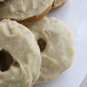 Lemon Vanilla Doughnuts - Baked