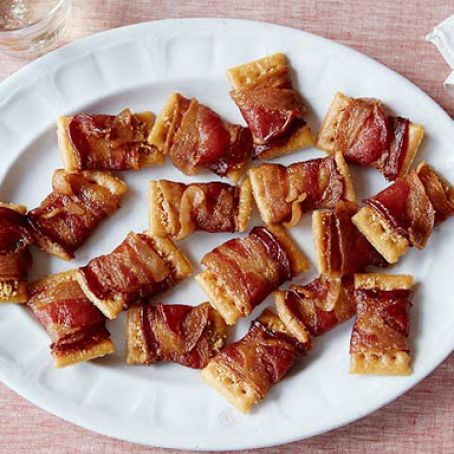 Bacon Appetizers, Holiday (Brown Sugar or Parmesan)
