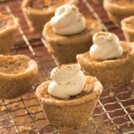 Two-Bite Buttermilk Pumpkin Pies