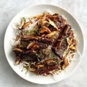 Soy-Braised Short Ribs with Shiitakes