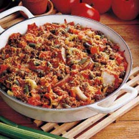 Sformato di Verdure e Carne (Vegetable & Meat Casserole)