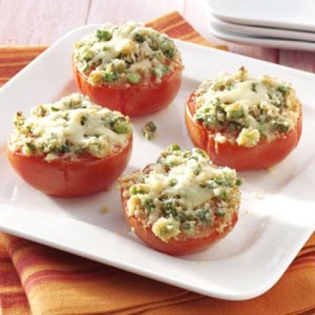 Sides (Broiled Parmesan Tomatoes)