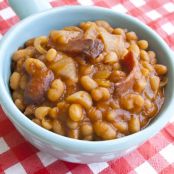 Honey-Molasses Baked Beans