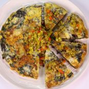 Mario Batali's Swiss Chard Frittata with Calabrese Bomba