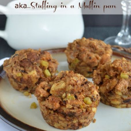Stuffing In  Muffin Pan