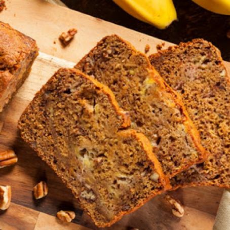 Cottage Cheese Banana Bread