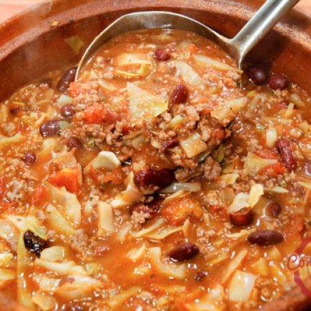 beef and cabbage soup