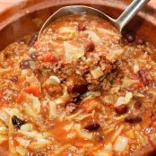 beef and cabbage soup