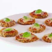 Mini Eggplant Parmesan