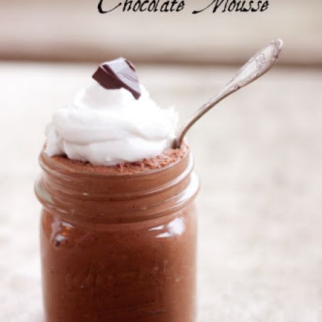 4 Ingredient Chocolate Mousse