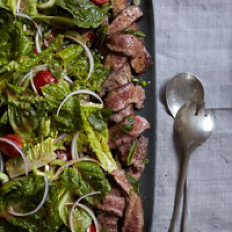 Flatiron Steak Salad with Thai Dressing