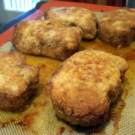 Oven Fried Pork Chops