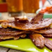 Maple-Dijon-Black Pepper Glazed Bacon