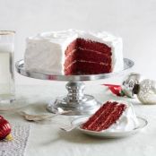 New Classic Red Velvet Cake (lite, no dye)