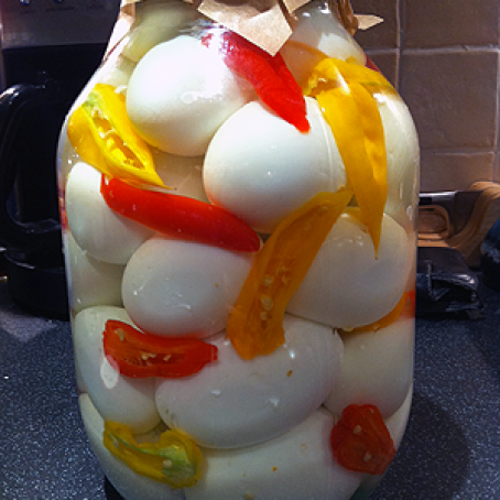 Chilli Pickled Eggs Recipe