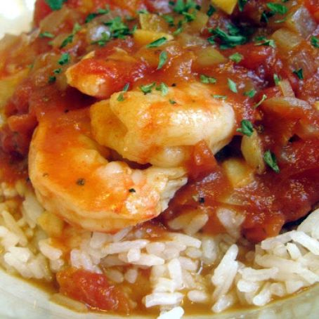Scallop and Shrimp Creole