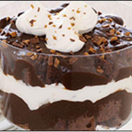 Easy Chocolate Trifle (w/ variations)